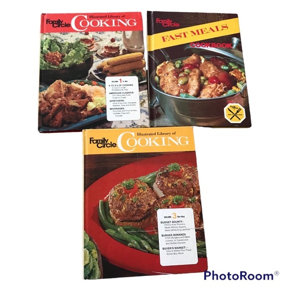 Vintage 1970’s Family Circle Cookbooks Lot of Three - Picture 1 of 16